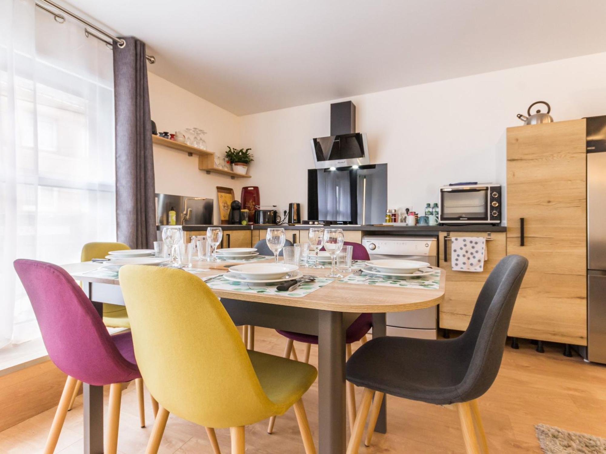 Maison De Ville A St Nazaire, Pres Du Front De Mer, Climatisee, 3 Chambres Avec Sdb Privatives, Wifi - Fr-1-306-1203 Saint-Nazaire  Exteriér fotografie