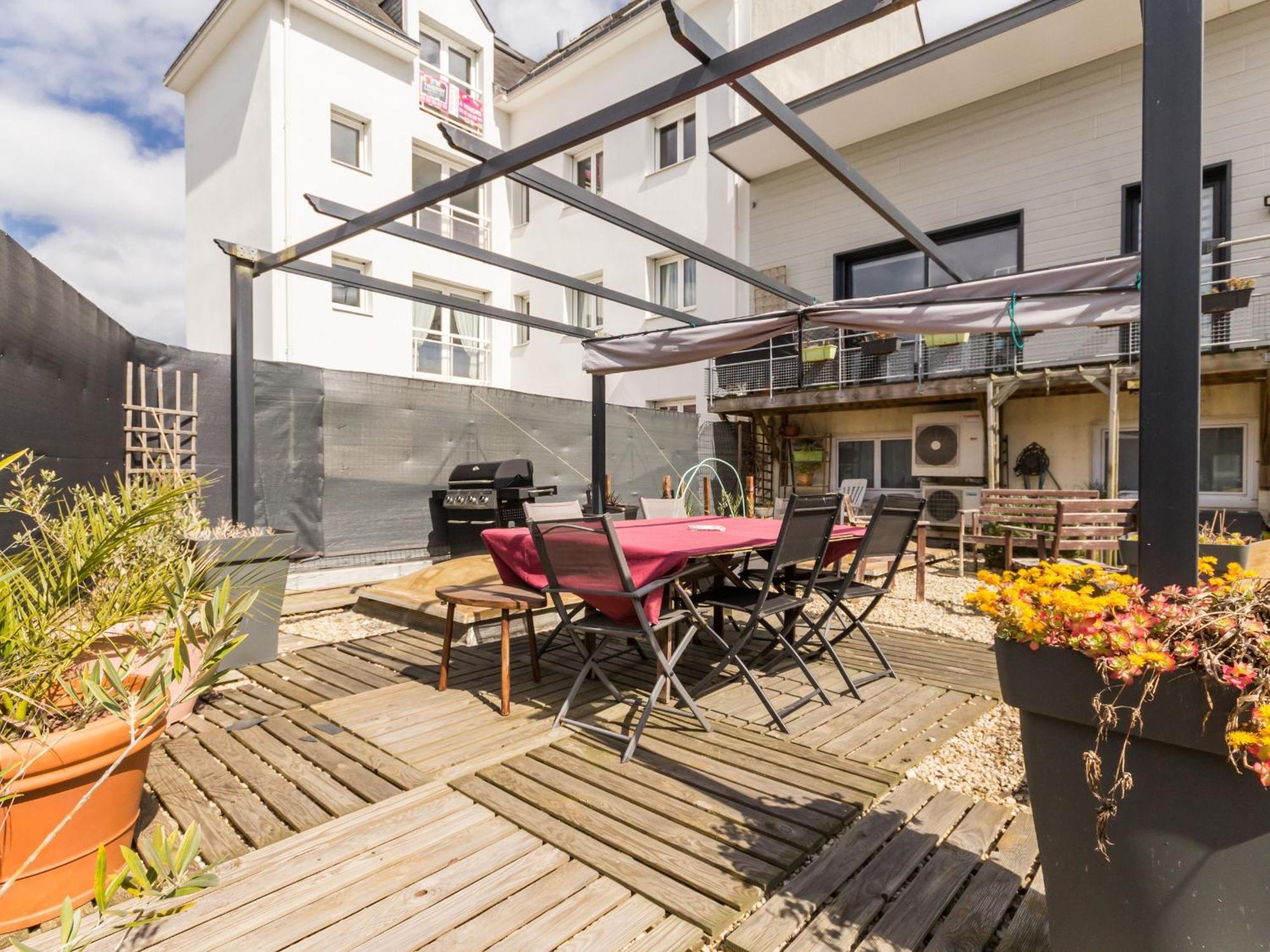 Maison De Ville A St Nazaire, Pres Du Front De Mer, Climatisee, 3 Chambres Avec Sdb Privatives, Wifi - Fr-1-306-1203 Saint-Nazaire  Exteriér fotografie